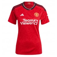 Manchester United Fußballbekleidung Heimtrikot Damen 2023-24 Kurzarm